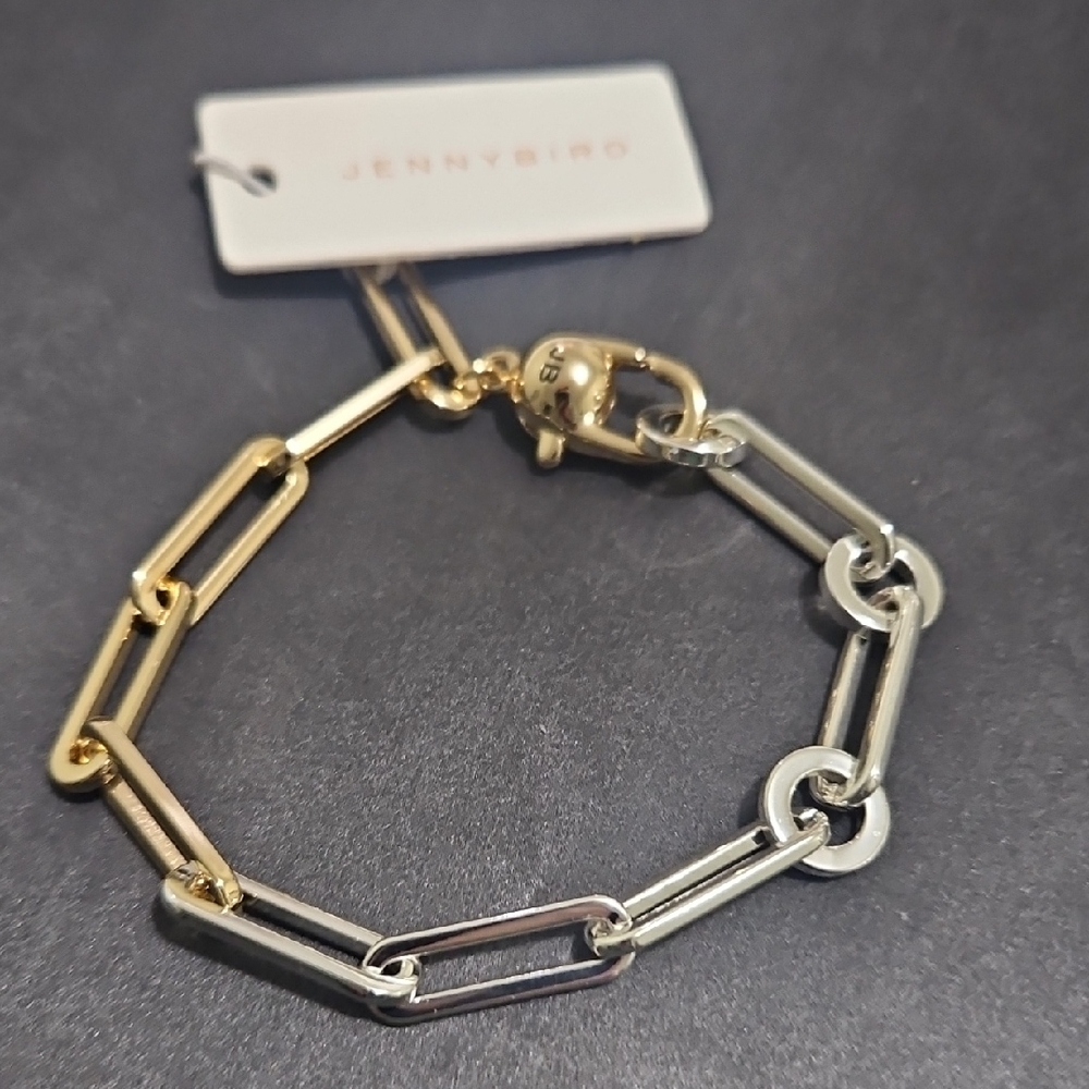 Jenny Bird Two-Tone Chain Bracelet
